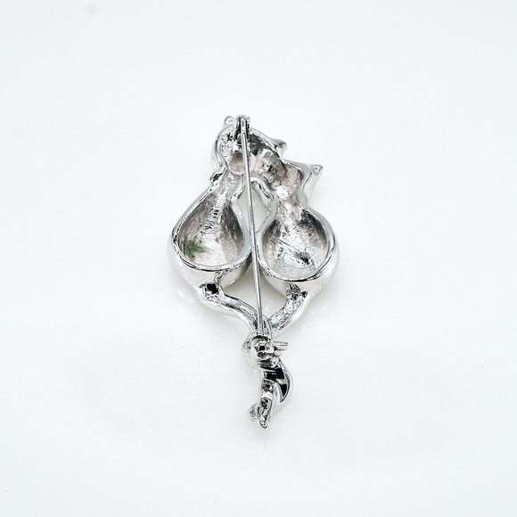 Vintage Brooch, Cat Pin, Gifts for Cat Lovers, Vintage Costume Jewelry - Picture 8 of 10